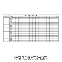 C_36 得意先別販売計画表